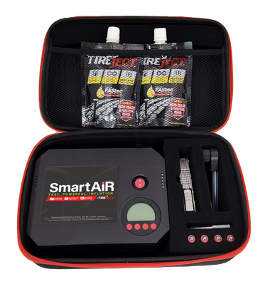 TireJECT Inflator Kit with Automotive Instant Tire Repair